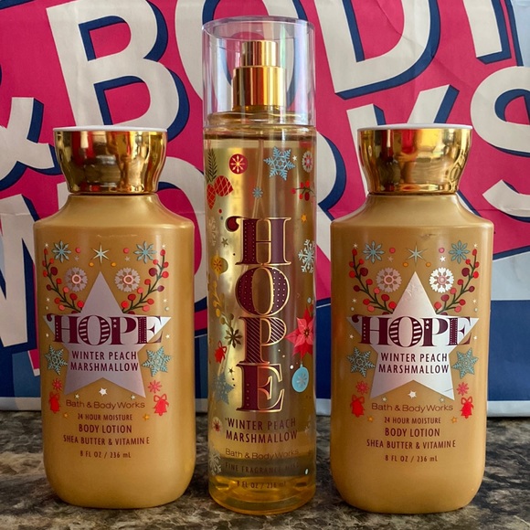 Bath & Body Works Bath & Body Bath Body Works Hope Winter Peach
